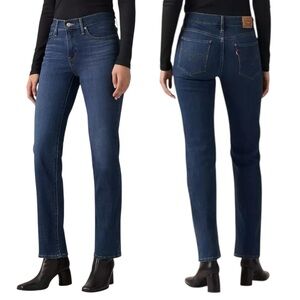 Levi’s 314 Shaping Straight Jeans Size 26 Blue Lapis Loft